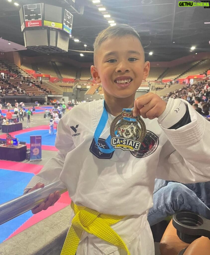 Andre Soukhamthath Instagram - Happy birthday to my little Super Star. I love you Parker and I am so proud of you. You already accomplished so much in your young life. You are a champion, a great friend, and a light to my world 🌎.