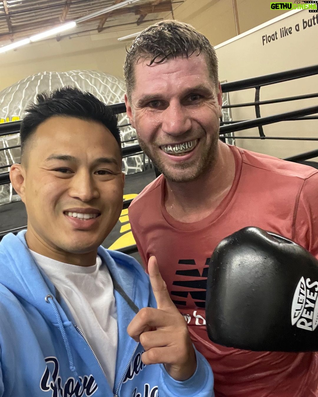 Andre Soukhamthath Instagram - It was amazing witnessing @boobooandrade prepare for his upcoming bout on November 25th against David Benavidez. Demetrius is from the same small state that I am from and he’s always representing Rhode Island. Growing up in similar areas, I have an idea of the trials and tribulations he had to get through to get to where he’s at now. He is inspiring so many kids and people from the 401 and proving that anything is possible if you stay focused on your goals and dreams. Very grateful I got to slide through his camp at @snacsystem. 🇨🇻 He’s looking incredible 🥊🔥 #RhodeIsland #providence #itsmeagain SNAC