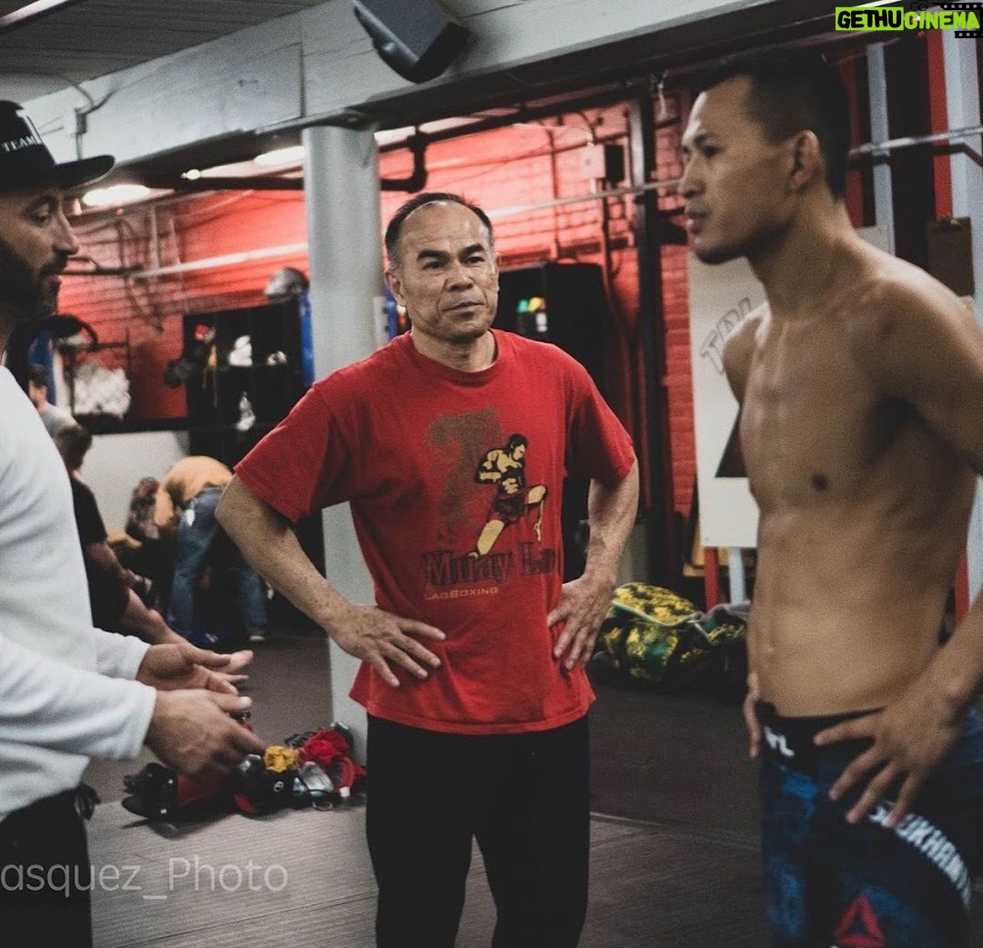 Andre Soukhamthath Instagram - Happy Birthday to my dad @muaylaomaster!!!!! Iβm blessed to have you as a father πͺπ½π±π¦β€οΈππ½. This man taught me to always follow my dream, respect, fighting, and traditions. The most important thing heβs taught me growing up was to never judge another human-being based on their appearance. Tri-Force MMA