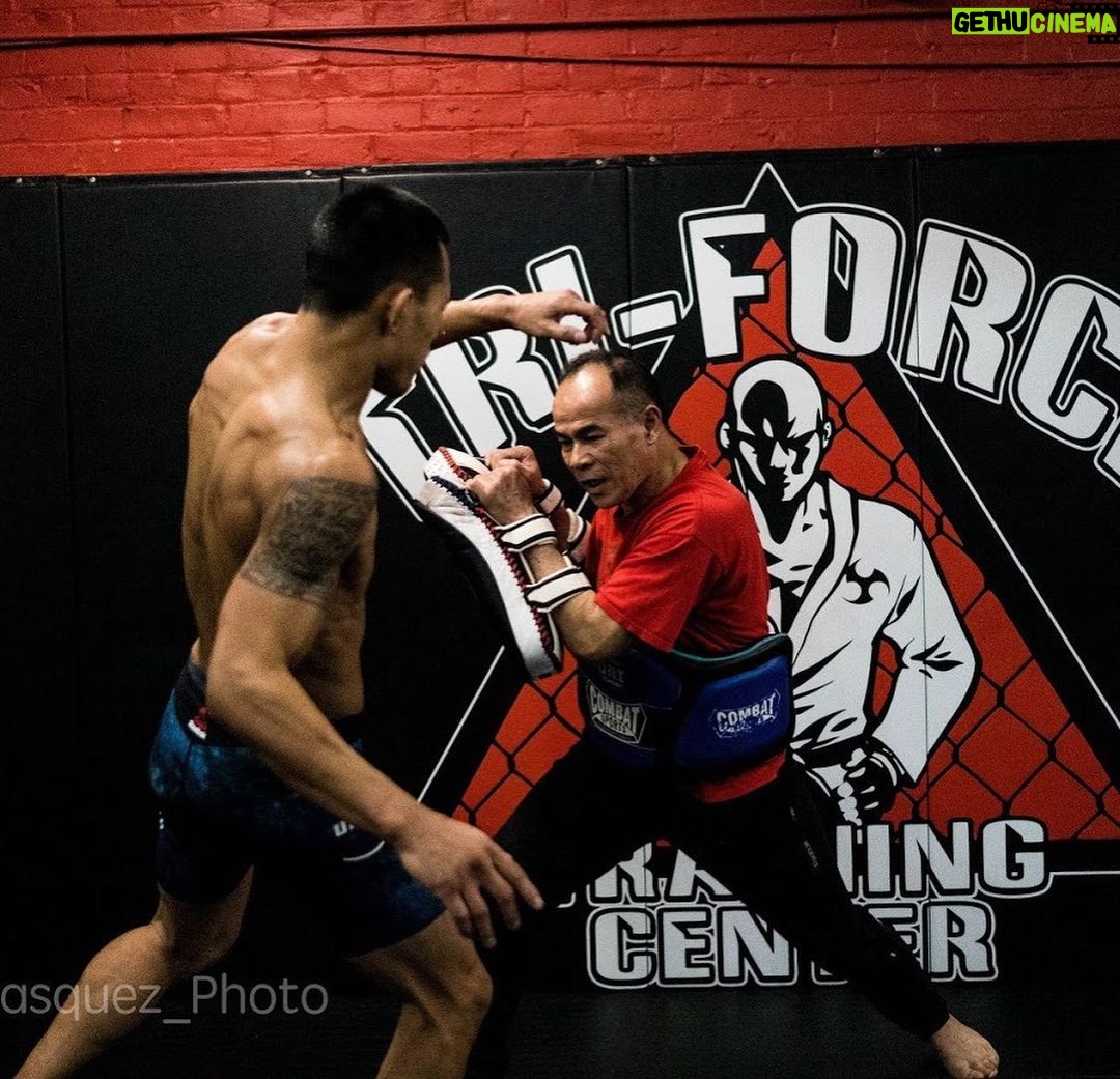 Andre Soukhamthath Instagram - Happy Birthday to my dad @muaylaomaster!!!!! Iβm blessed to have you as a father πͺπ½π±π¦β€οΈππ½. This man taught me to always follow my dream, respect, fighting, and traditions. The most important thing heβs taught me growing up was to never judge another human-being based on their appearance. Tri-Force MMA