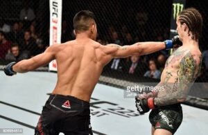 Andre Soukhamthath Instagram - Everyone is asking me how I am feeling about the new champ. 
Listen……I’ve went down some dark places due to our fight in 2018 due to concussions, bad media, trolls, and REGRET. I did however still manage to find peace with it.
The truth is I am really happy for him.
Not many can say they went the distance and got a FOTN bonus with a @ufc Champion. @sugasean has mastered the fight game inside and outside of the cage. He obviously works hard for what he has, and that inspires a lot of people, including me.
No bitterness or Salty feelings here, just respect and appreciation.