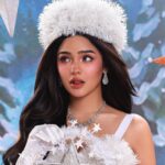 Andrea Brillantes Instagram - I’m talking Christmas!😉🎄❤️🌟 I was so happy to attend the Starmagical Christmas ball and spend time having fun with my Starmagic family. Photographed by @cenonatmav Creative direction and produced by @blythe Postcard color grade and layout by @merlitopabatao Wearing @ajjavierph Parol wings by @ryansteezcore Jewelry by @lunabydrakedustin Styling by @eldzsmejia Styling assoc @carlalbertooo Makeup by @marbentalanay Hair by @ariesmanal_hair Styling assistants @siccntired @mikaganzon Video team @tidal__studios @andreydulalia Set design by @adsetprod
