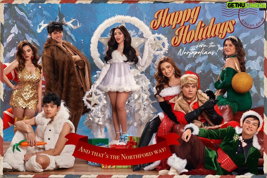 Andrea Brillantes Instagram - CHRISTMAS HIGH! 🎄 and that’s the Northford way! Photographed by @cenonatmav Creative direction and produced by @blythe Coordination by @eldzsmejia Set design by @adsetprod Photo layout by @foldcanela Styling by @eldzsmejia (Blythe) @aaronmangsat (JK, Kyle, Elijah) @iwannaby @styledbyabbypaulino (Xyriel) @drewlacia (Daniela) @danaevernisse @justinebenitez (Gela) @rubrinas (Tommy) Makeup @marbentalanay (Blythe, Tommy) @celine.c.lin (Daniela) @nancysoriano (Gela) @mabeth_concepcion (JK, Kyle, Elijah) Hair @ariesmanal_hair (Blythe), @nancysoriano24 (Gela & Xyriel), @hairbymelvs (Daniela), @mabeth_concepcion (JK, Kyle, Elijah, Xyriel) Video team @tidal__studios @andreydulalia