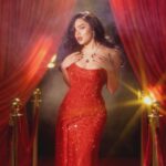 Andrea Brillantes Instagram - ABS CBN BALL 2023 ❤️‍🔥 Dress by @michaelleyva_ Jewelry by @lunabydrakedustin Photographed by @charismalico Styling by @eldzsmejia Makeup by @marbentalanay Hair by @rjdelacruz Shoes by @doreenodvina Set design by @adsetprod #ABSCBNball2023