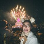 Andrea Brillantes Instagram - First business trip with the team! 🥰 Of course, we cannot miss out on going to Disneyland! 🤍 HongKong,DisneyLand