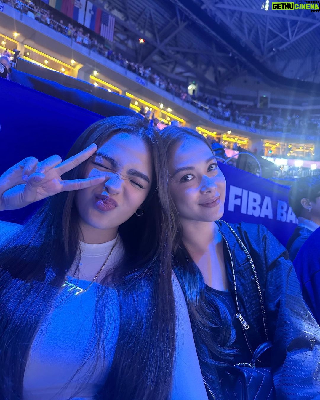 Andrea Brillantes Instagram - Unforgettable moments at the FIBA World Cup! π Thank you, FIBA for the incredible experience! ππΌπ #fibawc @fibawc