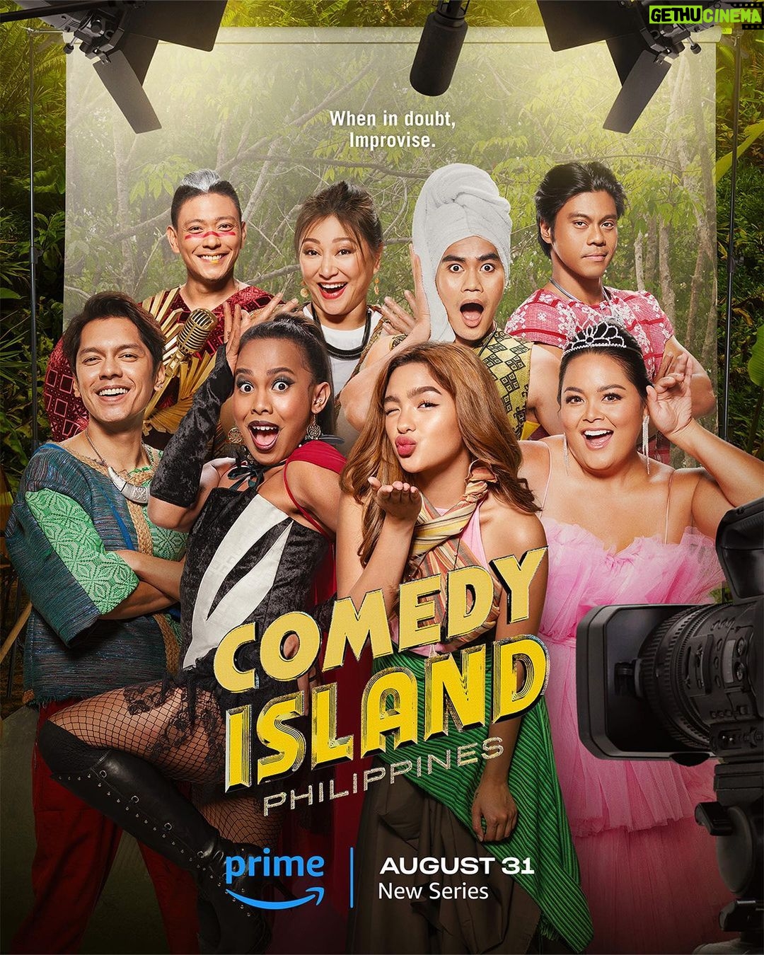Andrea Brillantes Instagram - I can finally share this! This time last year i was in Thailand, filming my first Prime Video series 💖 Let the Centennial Games begin 🔥 Meet us for a wild comedy-reality adventure at Comedy Island, coming this August 31 only on Prime Video! #ComedyIslandPH @primevideoph