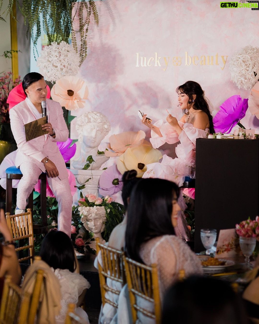 Andrea Brillantes Instagram - Lucky Beauty turns 1✨🤍🍀 From a longtime dream now turned into reality 🥹 I just want to thank my partners who trusted in me and everyone supporting the brand!🤍Makeup has always been more than just makeup to me. As someone who has loved makeup since I was 3, I have always been fascinated by the colors and how it helps me express my artistic side and feel more confident. This is something I want to share with everyone – makeup that is accessible, works like a charm, and feels like a lucky charm😉✨I started dreaming about having my own makeup business when I was 13, and now I can’t believe that not only did it happen, but it has been a year since my launch!😭🥹Again, thank you to everyone supporting Lucky Beauty! You are not just supporting makeup but also supporting a dream and my lovely united team. 🫂🤍 Here’s to many more birthdays to come! 🙏🏼🙏🏼 🤞🏼 🥰