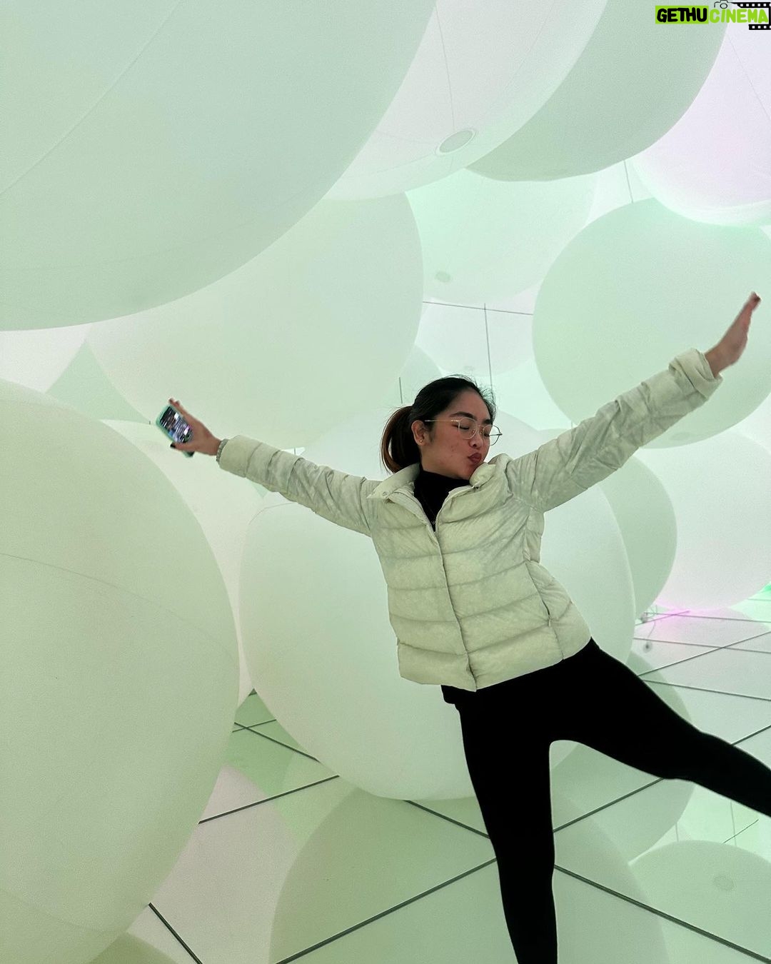Andrea Brillantes Instagram - ✨ teamLab Planets TOKYO / チームラボプラネッツ