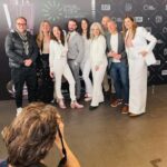 Andrea Frigerio Instagram - Hoy en el @fundacionteatrosanmartin la @academiadecineargenorganizó un gran encuentro con entrega de diplomas y premios . #premiossur Un muy lindo encuentro,alegría y emoción. Les comparto algunas fotos❤️ Gracias @fabianzitta por el traje espectacular y @elviobichi por make up y pelo Felicitaciones a los premiados y nominados VIVA EL CINE ARGENTINO @sabrinafarji @agenciaraquelflotta @rominafernandes.ok @kekahalvorsen @revistagenteok
