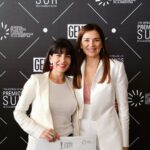 Andrea Frigerio Instagram - Hoy en el @fundacionteatrosanmartin la @academiadecineargenorganizó un gran encuentro con entrega de diplomas y premios . #premiossur Un muy lindo encuentro,alegría y emoción. Les comparto algunas fotos❤️ Gracias @fabianzitta por el traje espectacular y @elviobichi por make up y pelo Felicitaciones a los premiados y nominados VIVA EL CINE ARGENTINO @sabrinafarji @agenciaraquelflotta @rominafernandes.ok @kekahalvorsen @revistagenteok