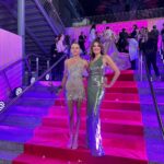 Andrea Frigerio Instagram - Entrando al # Martinfierrodelamoda con @finibocchino Gracias @vickii_miranda por el look de las dos Vestidazos de @giacobbeofficial Pelo y make up @elviobichi para @elite_estudio