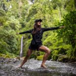 Andrea Kalousová Instagram - 🍃Relax your body. Find your balance. The mind is everything. 🧘🏼‍♀️🍃 Photo by @ales_malar Arusha Waterfalls