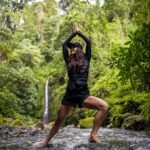 Andrea Kalousová Instagram - 🍃Relax your body. Find your balance. The mind is everything. 🧘🏼‍♀️🍃 Photo by @ales_malar Arusha Waterfalls