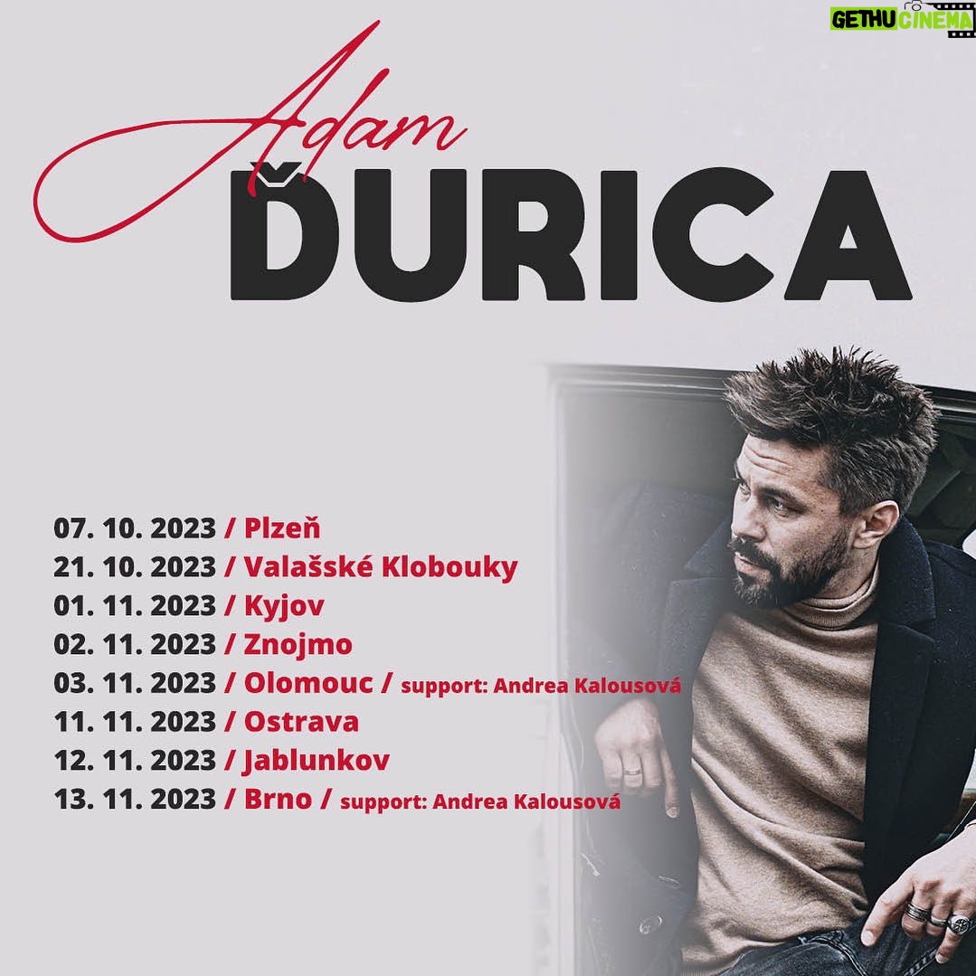 Andrea Kalousová Instagram - Budu se na vás těšit jako předskokan @adamdurica :)! 3.11. v Olomouci ve @sklub.ol a pak 13.11. v @sonomusicclub v Brně. Tak doražte za náma! 🙏🏻💁🏻♀️ Prague, Czech Republic