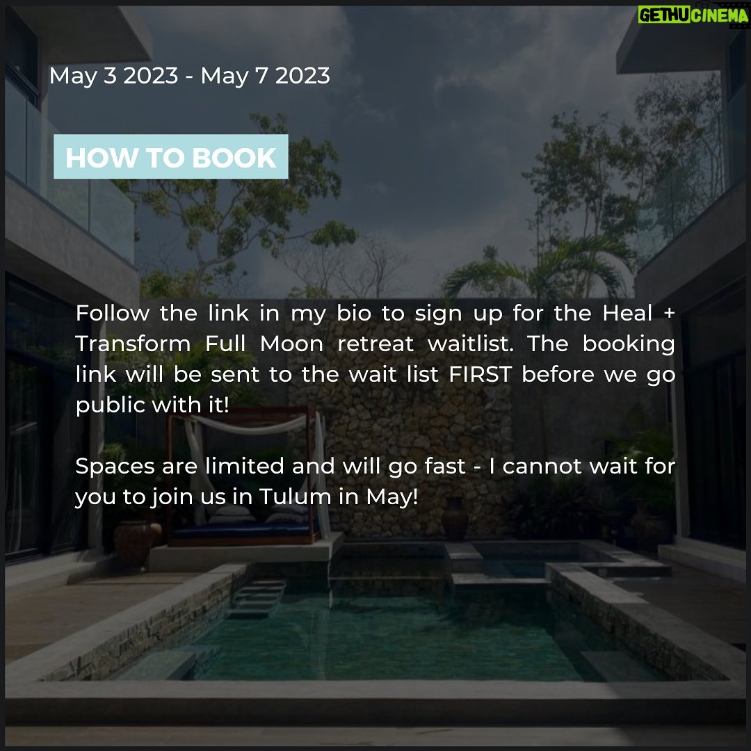 Andrew Francis Instagram - * DATES HAVE BEEN CHANGED TO APRIL * We’re so excited to announce that our very first wellness retreat will be in Tulum this coming May 2023! 🎉 Head to the link in my bio to join the wait list for our Heal + Transform Full Moon Retreat and be the first to know when we go live!! @realandrewfrancis and I will be hosting our signature healing sessions you’ve all come to know and love at the largest luxury property in Tulum - @casadonrey 😍 We also worked out a bit of a trade with them too so you’ll actually be staying at this stunning resort at a reduced rate! 🙌 We can’t wait to connect with you all in beautiful Tulum this May! 🌴☀️ . . . #retreat #fullmoonretreat #spirituality #reiki #reikihealing #healing #wellnessretreat #soundbath #soundhealing #healingretreat #tulum #mexico #vancouver #yvr #vancouvermeditation #breathwork #tarot #yoga #wellness Tulum,Mexico