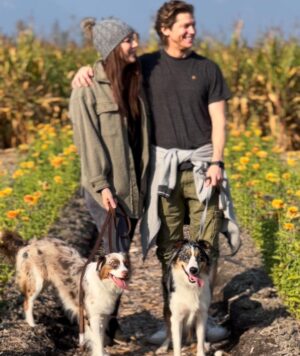 Andrew Francis Instagram - Happy 🇨🇦 Thanksgiving 🦃 

We had fun today at the Pumpkin Patch + Corn Maze w/ the pups @mystic.spirit.dogs and grandmama 🌽🎃 

.
.
.
#pumpkinpatch #cornmaze #vancouver #chilliwack #australianshepherd #influencer #creator #fall #autumn #fallfamilyphotos #familyphoto #spirituality #love