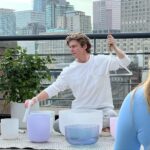 Andrew Francis Instagram - Keep your eyes open for myself and my businesses @zendenmeditation X @everythingspiritual in a US National Ad Campaign releasing in mid December! . . . #soundbath #actor #model #photoshoot #bts #meditation #soundhealing #healing #wellness Vancouver, British Columbia