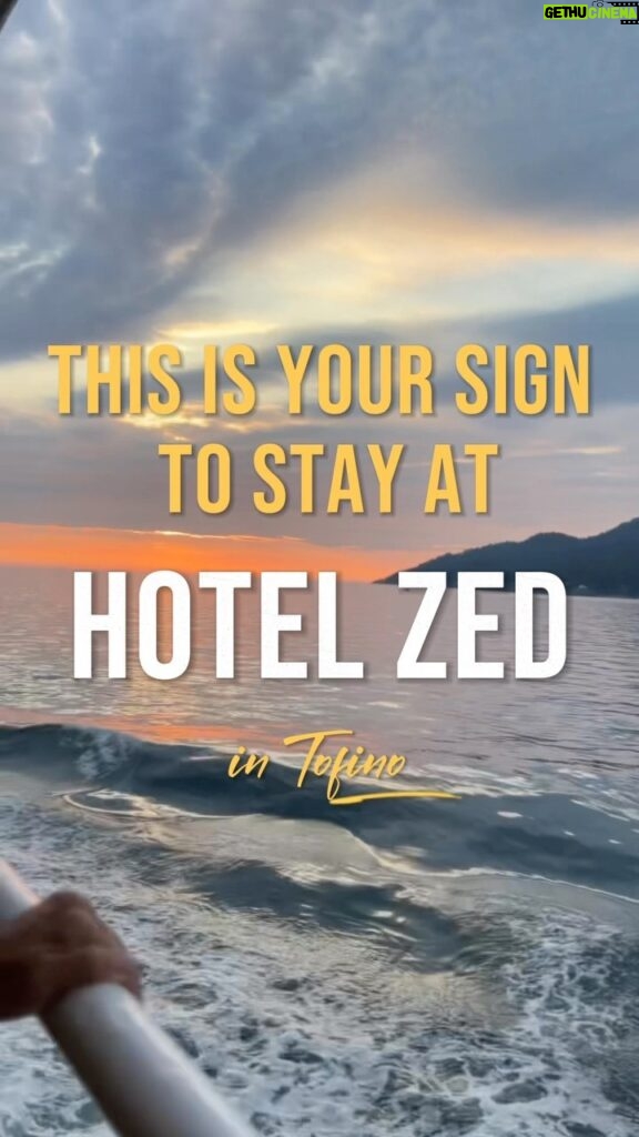 Andrew Francis Instagram - Coolest hotel in BC! Check out @hotelzed + @roartofino next time you’re in #Tofino 💫 . . . #tofino #roartofino #rebelsagainsttheordinary #hotelzed #heartheroar #travelinfluencer #travel #bc #vancouverisland #vacation