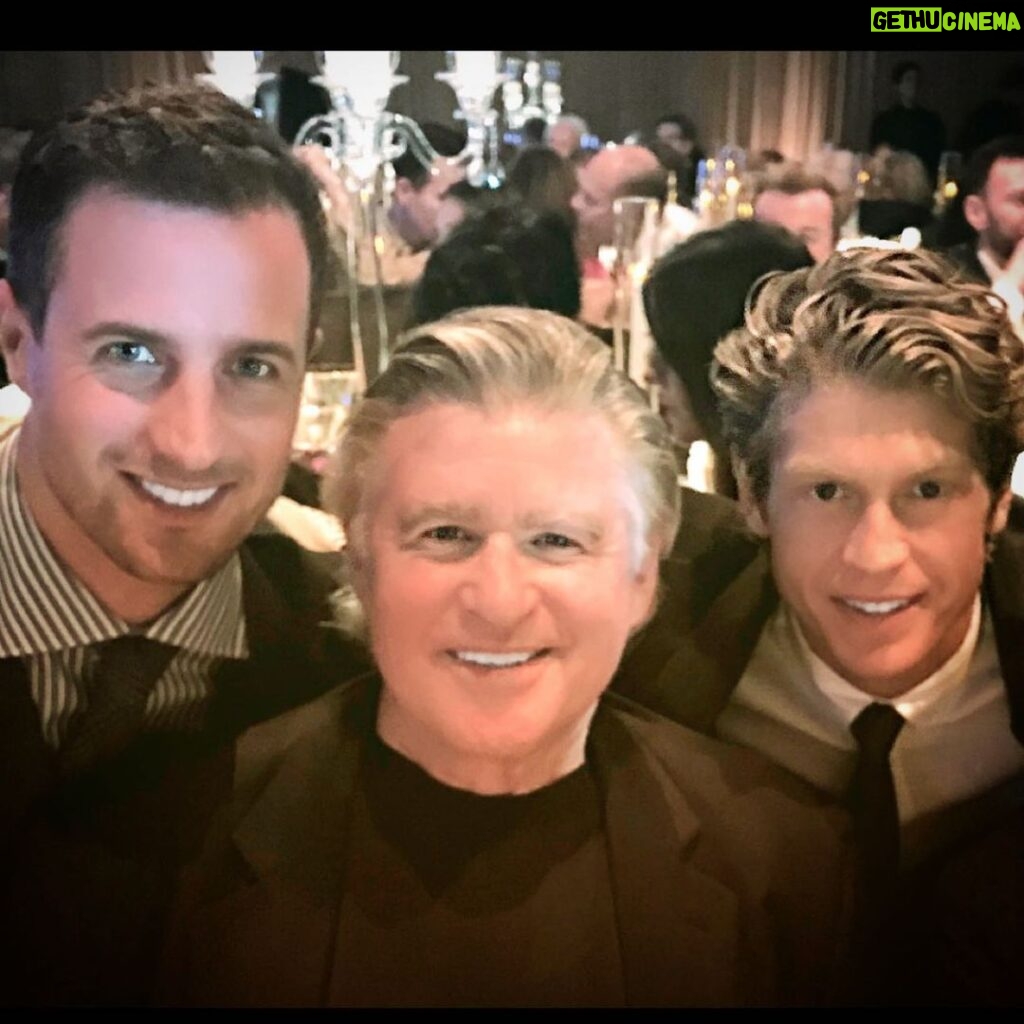 Andrew Francis Instagram - The boys of #ChesapeakeShores #TheBeginning #RIPTreatWilliams @hallmarkchannel @treat.williams2 @therealbrendan_penny Beverly Hills, California