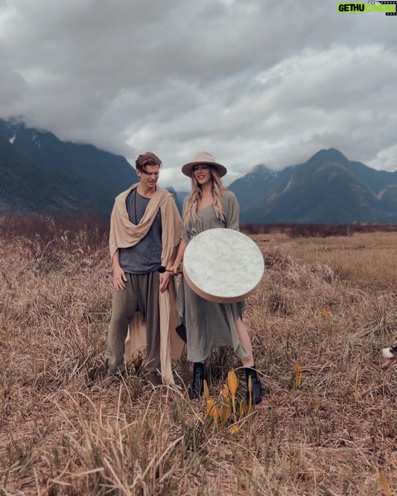 Andrew Francis Instagram - Photoshoot fun in Pitt Meadows 🌾 Can you spot Mystic @mystic.spirit.dogs in the first pic? 😂 . . . #photoshoot #pittmeadows #contentcreator #vancouver #influencer #vancity Pitt Meadows, British Columbia