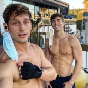 Andrew Neighbors Instagram - Two amazing people right here. Thanks for hanging out and being there for me. Keep your friends close! @maxisms @andrescamilo___