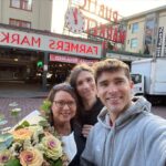 Andrew Neighbors Instagram - My mom and sister stayed with me to help me recover from my septum surgery this week. (And I got to show my mom Seattle for the first time). Has been a great week. Still bandaged up but am feeling good:) Seattle, Washington