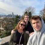 Andrew Neighbors Instagram - My mom and sister stayed with me to help me recover from my septum surgery this week. (And I got to show my mom Seattle for the first time). Has been a great week. Still bandaged up but am feeling good:) Seattle, Washington
