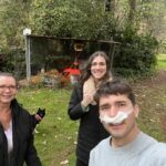 Andrew Neighbors Instagram - My mom and sister stayed with me to help me recover from my septum surgery this week. (And I got to show my mom Seattle for the first time). Has been a great week. Still bandaged up but am feeling good:) Seattle, Washington