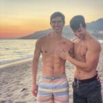 Andrew Neighbors Instagram - Two amazing people right here. Thanks for hanging out and being there for me. Keep your friends close! @maxisms @andrescamilo___ Los Angeles, California