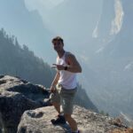 Andrew Neighbors Instagram - Don’t fall off Yosemite National Park