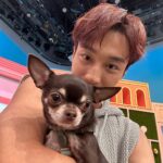 Andy Bian Instagram – 被寵物融化的每一個瞬間～
看到小動物就⋯⋯完全戀愛了❤️
#小情人們快樂