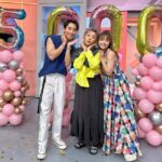 Andy Bian Instagram - 能加入女大這個大家族真的超幸福，超愛阿姐及大家❤️❤️❤️ 5000集5000個日子，這個里程碑太厲害了～ 繼續努力5000集😆😆😆！ @womanqueen42 #女人我最大 #TVBS