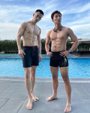 Andy Bian Instagram - 妳的救生員已經上線🛟
請問需要急救嗎😏

@worlds_no_1_gtv 
#JR紀言愷
#卞慶華
#菲律賓
#科隆