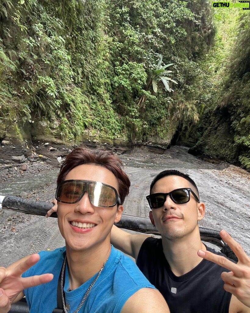 Andy Bian Instagram - Day3就已經愛上菲律賓 終於成為外景人，世界第一等我愛你😍😍😍 到時候一定要收看喔！ @worlds_no_1_gtv #世界第一等 #菲律賓 #克拉克 Clark, Pampanga, Philippines