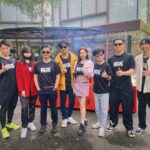 Andy Ko Instagram - 第一次跟老姐拍戲，戲中不會嗆我吧？ #解碼 #開鏡大吉