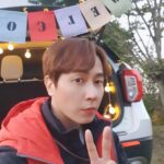 Andy Lee Instagram - 오늘도 즐거운 네 남자의 여행기👬👬 앤디의 금강산 춤이 궁금하다면?🕺 ⠀ 잠시 후 11시 JTBC 팩추얼(FACTUAL) ‘여기 태그’에서 만나요🧡 ⠀ #앤디 #ANDY #신화 #SHINHWA #JTBC #여기태그 #임진강 #평화습지원