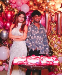Angel Rai Instagram - 20 MILLION FOLLOWERS 🤯🥹🎉this is the biggest milestone for me yet, Thank you for making it possible, Thank You for this huge amount of love and constant support and just always remember Without YOU, there is no us, I’ll always be grateful and appreciate each and everyone of you :) sending 20 million times love to all my 20 million fam! xoxo @string_entertainment Decoration by :- @balloons_stylist_317 ,click by @rj__ankit1 @zoya__jaan_ @aryanrai07 @salman_wt_kick_09 @ganesh_sharmaaa