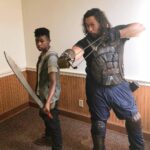 Angel Theory Instagram - Me and @smugorange had to switch it up on ya real quick 🥴🔥🔥 #twdfamily #Tbt