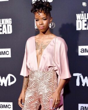 Angel Theory Instagram - @amcthewalkingdead Season 10 premiere!! ❤️🧟‍♂️ Chapter 20- “Not allowing yourself to be put inside of society’s “Box” and being UNAPOLOGETICALLY YOU” 😌❤️💪🏽
finally got to the point of just being comfortable/confident with dressing more feminine🧚🏽‍♀️ I wanted to embrace all sides of myself but do it on MY TERMS and was ready to step out of my comfort zone. 🔮
-Thanks to everyone for all the love and support ( I was super nervous about this look but also very excited) You all made it very special and definitely a night I’ll never forget!! I am so excited for everyone to see how PHENOMENAL season 10 is and all of the months of hard wourk everyone put into this!! So blessed to be working with such talented individuals and call them family 🥰 #TwdKelly #Premiere #season10 #Thewalkingdead #AngelTheory #IChanneledMyInnerAnnaSimpon #igetitfrommymomma