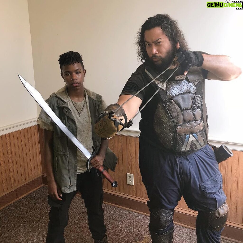 Angel Theory Instagram - Me and @smugorange had to switch it up on ya real quick 🥴🔥🔥 #twdfamily #Tbt