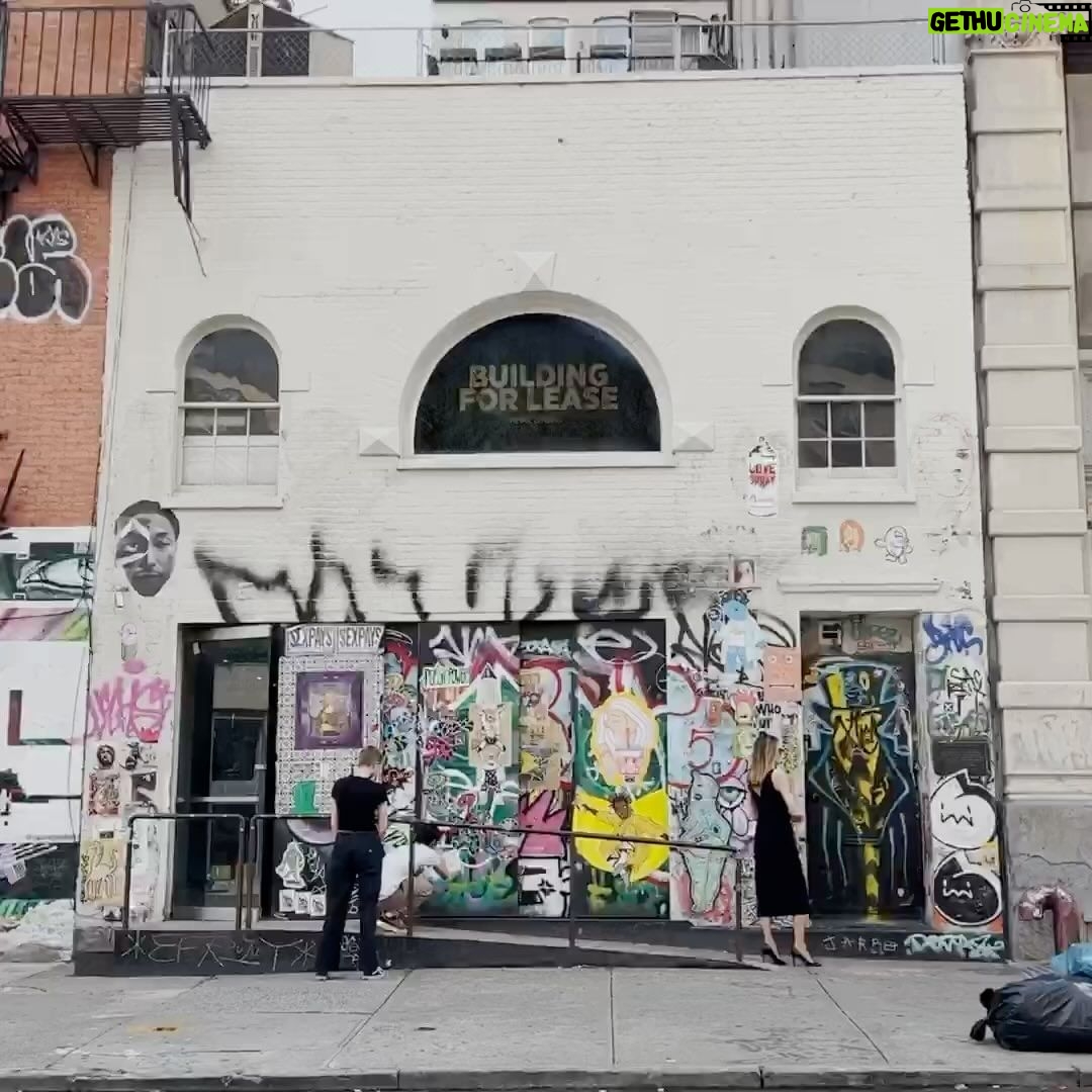 Angelina Jolie Instagram - 57 Great Jones St. A privilege to be in this space. We will do our best to respect and honor its artist legacy with community and creativity. Hope to see you there. Jean-Michel Basquiat’s sisters Lisane Basquiat and Jeanine Heriveauxex illuminate his contribution to the history of art at the exhibit King Pleasure. Visit the link in bio to learn more. For those unable to join us in New York City, we’re designing an online community and destination for you to create with us.