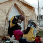 Angelina Jolie Instagram - I wanted to share these photos and stories sent to me by some of the 300 female volunteers with @the_whitehelmets in #Syria. They identify unexploded bombs, carry out search and rescue operations to save victims of bombings and the recent earthquake, treat the injured and run health centers, working alongside their male colleagues. Being denied rights doesn’t stop women from doing everything they can to protect others. Across the world women are fighting for their lives and families. More support for them, stronger responses to violence against them, leads to a more stable and just world.  #womanlifefreedom #IWD #IWD2023 #humanrights #equality