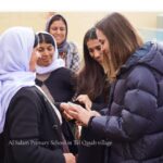 Angelina Jolie Instagram - An emotional day with my friend @Nadia_Murad, who I was honored to spend the day with in Sinjar in Iraq. She is doing so much through @Nadiasinitiative to help the Yazidi people and other communities recover after conflict and genocide. She took me to the home she grew up in Kocho village, her old school where ISIS militants separated women and men before enslaving and mass murdering them, and the cemetery where the remains of Kocho residents have been laid to rest. Many are still missing and the fight for justice continues. #Yazidigenocide #Yazidis #NadiaMurad #NadiasInitiative #Iraq