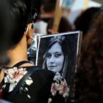 Angelina Jolie Instagram - Respect to the brave, defiant, fearless women of Iran.   All those who have survived and resisted for decades, those taking to the streets today, and Masha Amini and all young Iranians like her.   Women don’t need their morals policed, their minds re-educated, or their bodies controlled. They need freedom to live and breathe without violence or threats.     To the women of Iran, we see you.    #WomanLifeFreedom #MahsaAmini