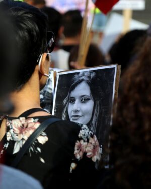 Angelina Jolie Instagram - Respect to the brave, defiant, fearless women of Iran.
 
All those who have survived and resisted for decades, those taking to the streets today, and Masha Amini and all young Iranians like her.
 
Women don’t need their morals policed, their minds re-educated, or their bodies controlled. They need freedom to live and breathe without violence or threats.  
 
To the women of Iran, we see you. 
 
#WomanLifeFreedom
#MahsaAmini