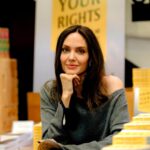 Angelina Jolie Instagram - I’m so inspired by young people around the world who are on the front lines of the struggle for human rights. From protecting the environment to fighting inequality and discrimination, they are stepping in to do the work adults should but so far have failed to do. And in refugee camps and conflict areas globally, children are bearing the burden of the consequences of those bad decisions. When children and young people have the agency, power and knowledge to speak up, they can change the lives of both young people and adults, helping to achieve a more equal society. That is the message of our new book, Know Your Rights and Claim them, which was written in consultation with young activists around the world - and is for them, and all the many young people fighting for their rights globally.  @lernerbooks @amnesty @amnestyusa @skylightbooks #knowyourrights #childrights #BeSeenBeHeard Photos by Rozette Rago