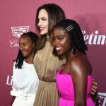 Angelina Jolie Instagram - I was honored - and nervous - to introduce the amazing poet @amandascgorman the other night at the Variety Power of Women Awards event. Tap the link in my bio to see her read her new poem, "We Rise", honoring "These women who stand up / knowing the wind / Not by where it is, but where it is blowing / Leading worlds not by how society is / But where change is going."