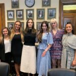 Angelina Jolie Instagram - I was honored to meet with some of the brave US gymnasts who appeared before the Senate Judiciary Committee yesterday. I’m in awe of their courage and commitment to preventing future failures to investigate abuse. As Aly Raisman said in her testimony, “Over 100 victims could have been spared the abuse. All we needed was one adult to do the right thing.” Sending support and respect to them, and to all who are reliving this trauma so that system reforms can occur. I was on Capitol Hill this week, engaging with Senators on the Violence Against Women Act reauthorization and FBI reforms, including better protections for abused children, non-biased forensic evidence collection, trauma care, and judicial training. Pictured in first photo (from left to right): @kayleelorincz @callmeswags @McKaylaMaroney @jessica.a.howard @alyraisman Second photo credit: Getty Images #StopViolenceAgainstWomen #USCapitol #Senate Washington D.C.