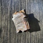 Angelina Jolie Instagram - While I was in Lviv a few days ago, I was shown a “special stone” found by a little girl. The little girl who found it didn't realize the stone she was playing with was in fact a piece of shrapnel from a bomb. Sitting in the palm of your hand, it’s jagged and heavier than you would expect. Its shine and unusual nature must have caught the child’s eye.  When a bomb or shell explodes, sharp fragments of heavy metal tear into the bodies of those near the point of impact. Many of the children I met from the Kramatorsk train station bombing had pieces of shrapnel recently removed - a difficult and painful process. Fragments close to vital organs were too dangerous to remove, and remained inside some of the children’s bodies.  There is no sense to be made from such harm to children, that goes beyond physical injury to the emotional and mental manifestations of trauma.  The fight to end a war, like the one being suffered in Ukraine, is a race to limit the number of casualties killed, injured, displaced and traumatized every day. #ukraine #childreninconflict